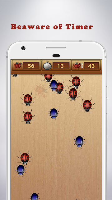 LadyBug Smasher Game Screen