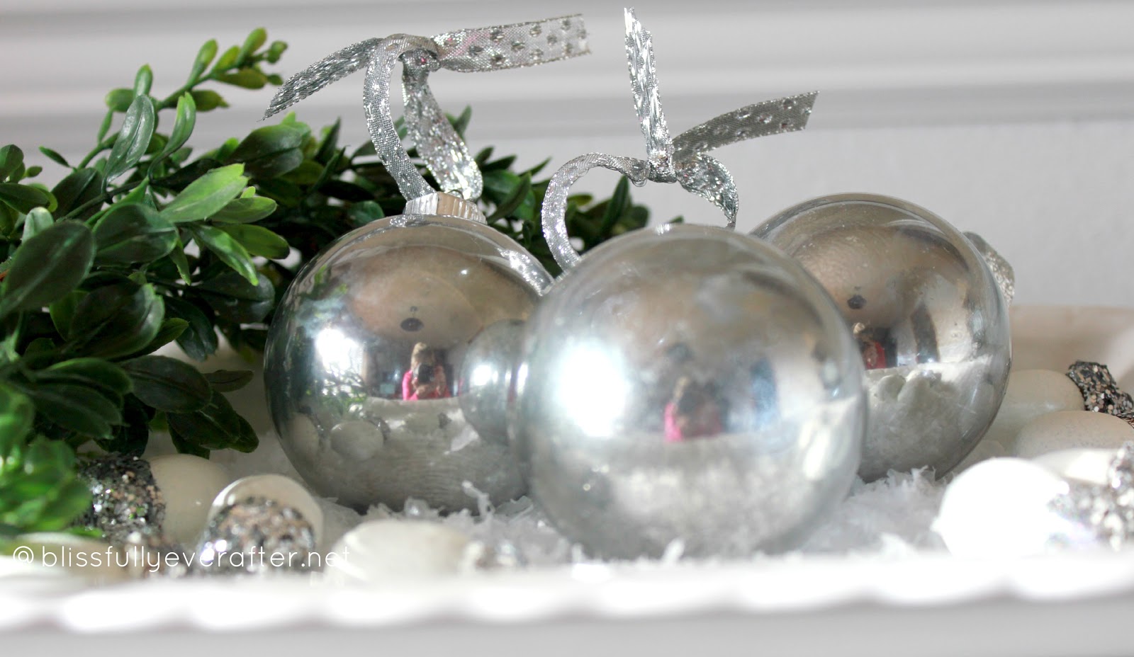 How to Make DIY Mercury Glass Ornaments {Pottery Barn knockoff} » Grace Filled Interiors