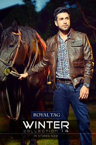 Royal Tag leather Jacket