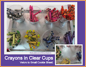 photo of: DIY Organization System for Presenting Crayons to Preschoolers