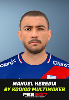 PES 2017 Faces Manuel Heredia by Huseyn