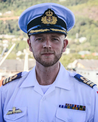 Portrætfoto af Thorbjørn Hein, officer