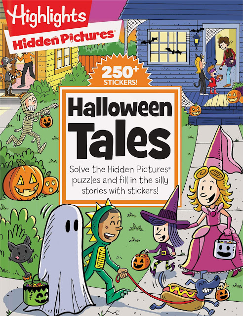 Halloween Tales Hidden Picture Book