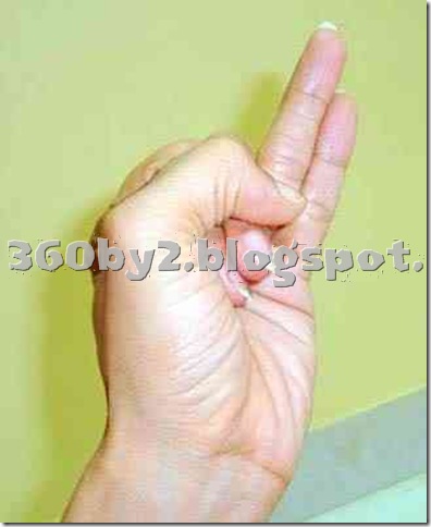 Yoga mudras for joint relieving pain