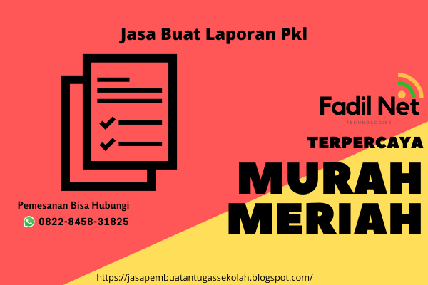 Jasa Buat Laporan Pkl