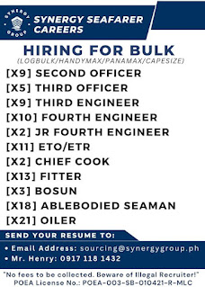 Seaman job hiring International