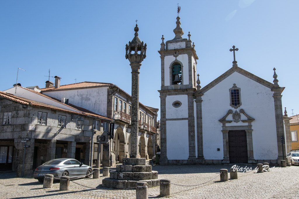 Iglesia de san Pedro y Pelourinho de Trancoso