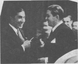 Carlos Gardel con Ignacio Corsini en 1933