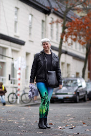 Silver Miller Aurora Skye Black Milk Leggings Seattle Street Style Fashion