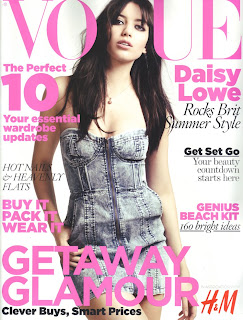 Daisy Lowe in British Vogue Magazine