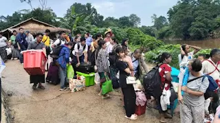 Fighting continues in Lashio, with about 30,000 residents trapped
