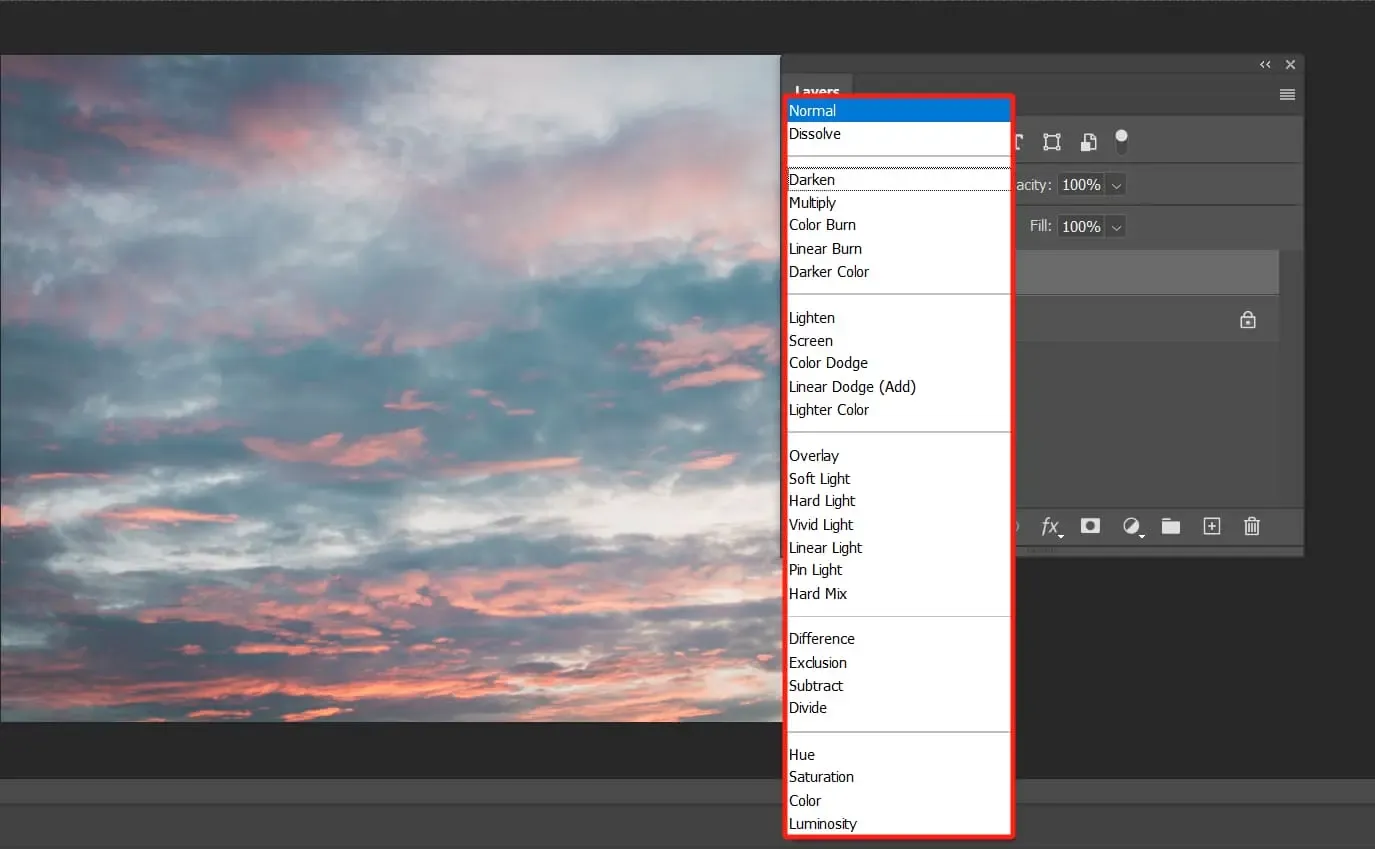 Understanding Photoshop Blending Modes