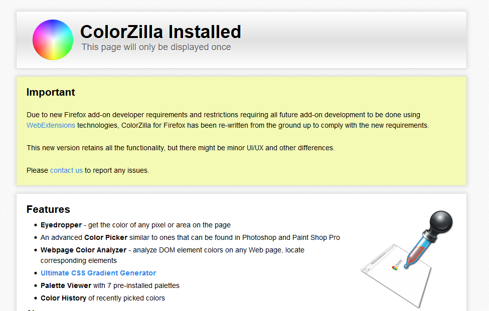 Tutorial ColorZilla For Forefox