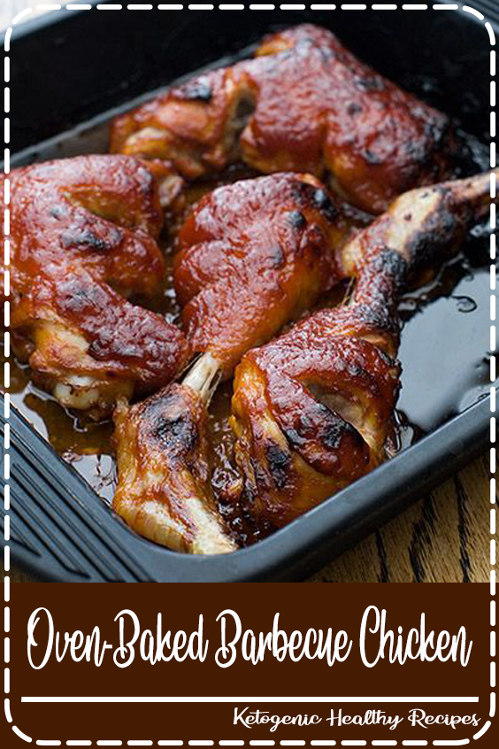 You don't need a BBQ to make barbecue chicken at home. Just mix all the ingredients in a bowl and then pour it over chicken pieces in a baking tray. Voila!
