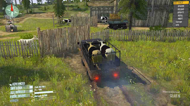 Map Sapi Kurban - Spintires Mudrunner