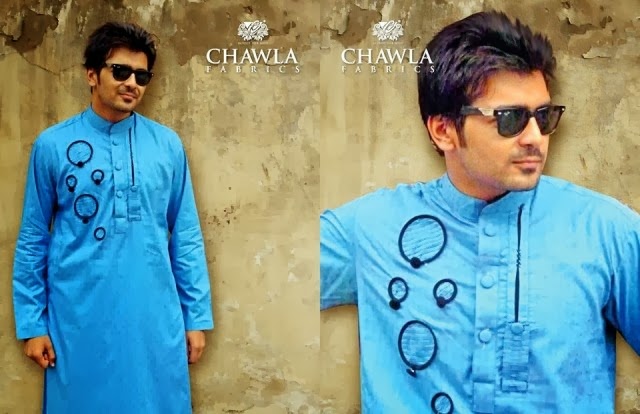 Fashion & Style: Chawla Fabrics Kurta Designs For Men 