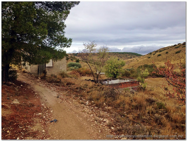 restos de la huerta, no queda nada