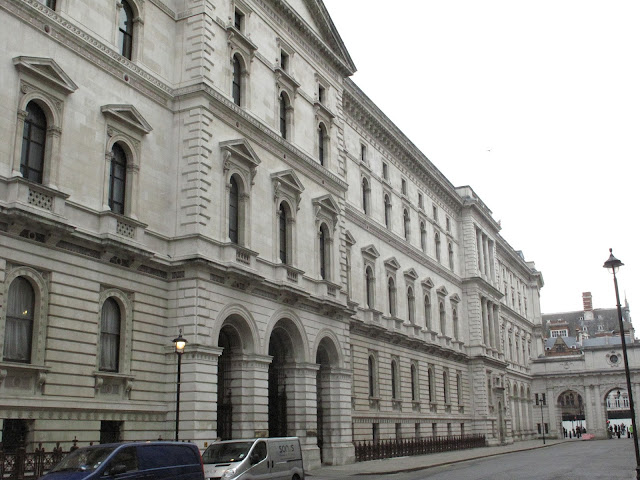 Some of the lovely government buildings along Whitehall.