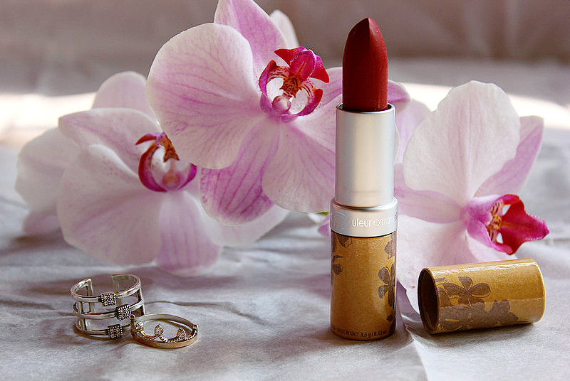 Матовая органическая помада Couleur Caramel Rouge a Levres Lipstick #120 сочный гранат / отзывы