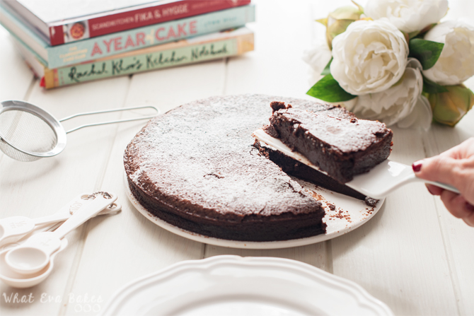 Flourless chocolate cake (tarta de chocolate sin harina)