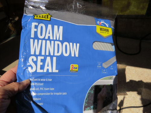 foam window sealing tape