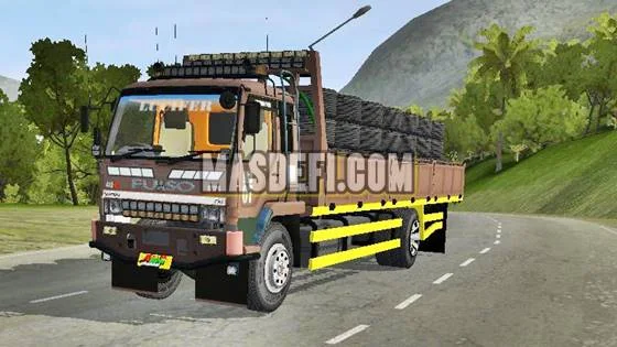 Mod Bussid Fuso Kalimantan Muatan Ban