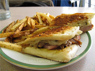 Cuban Sandwich and French Fries