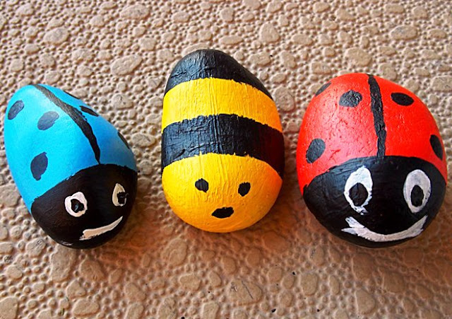 easy rock painting for kids