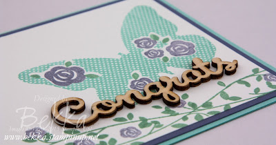 Pretty Card featuring the amazing Floral Wings Stamp Set - check it out here