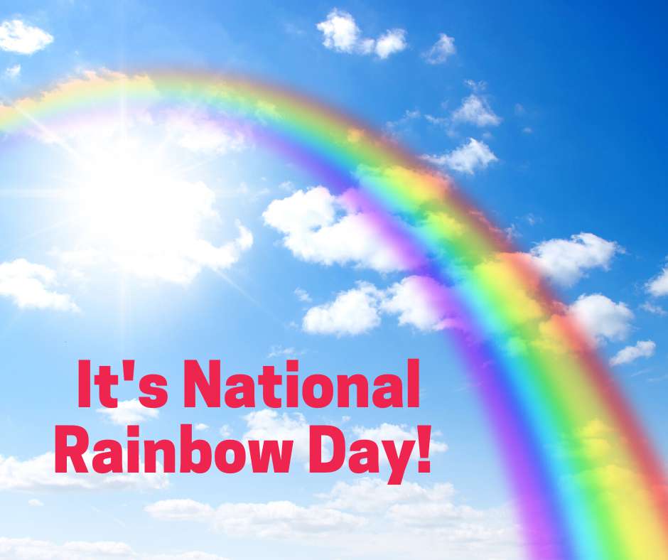 National Find a Rainbow Day Wishes Unique Image