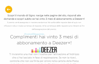 Logo Vinci anche tu gratis 80 abbonamenti Deezer Premium o voucher Scuolazooviaggi