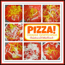 photo of: Building Pizza Art Project as a Lesson in Delayed Gratification via RainbowsWithinReach
