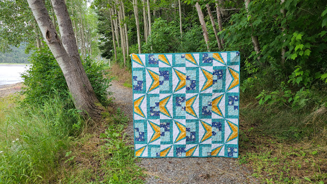 Fifty-Fifty quilt pattern | DevotedQuilter.com