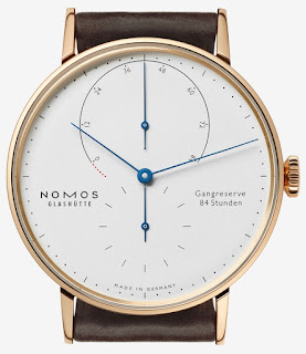 Montre Nomos Glashütte Lambda 39mm aiguilles bleuies