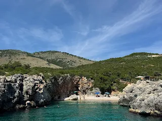 Gjipe canyon beach view