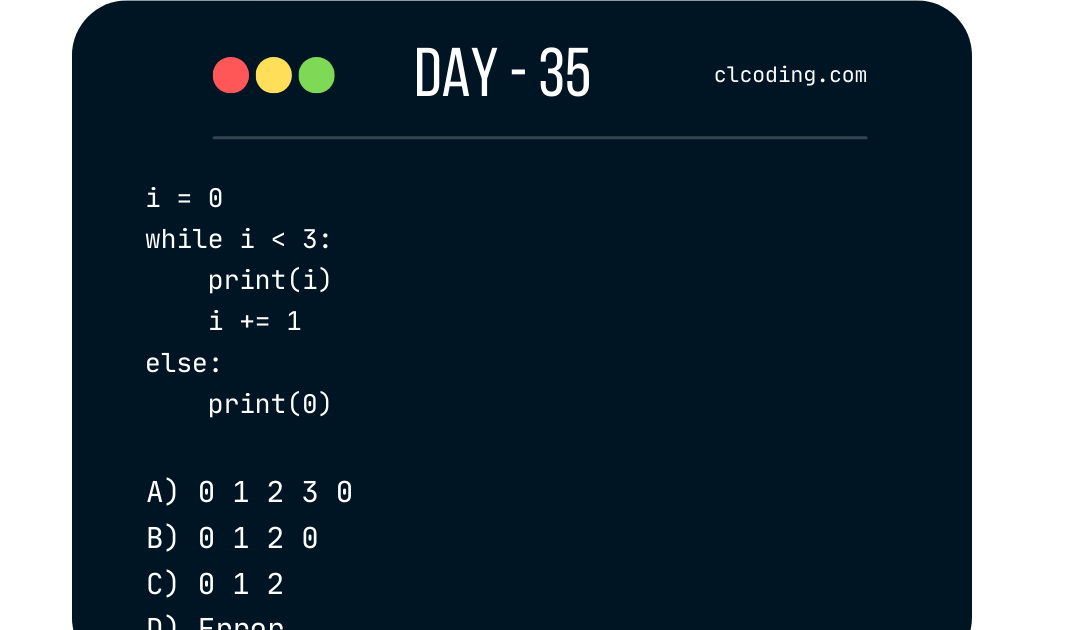 Python Coding challenge - Day 35 | What is the output of the following ... image.