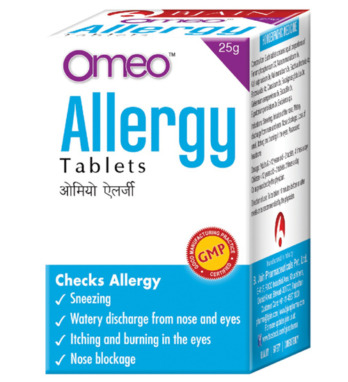 Homeo Allergy Tablets  Bjain Pharma India Available in Pakistan # 0300-9072889