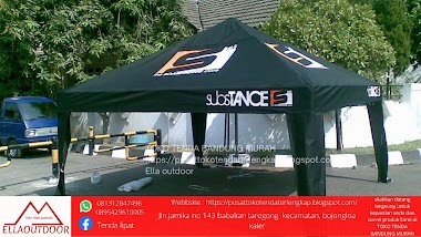 TENDA PIRAMID PROMOSI - HARGA  TENDA MURAH