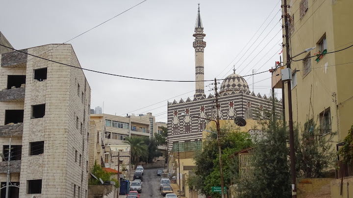 The mosque is on the highest point of Amman