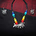 OXIDISED  JEWELLERY SET DJ0060