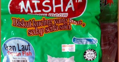 Makanan Kucing  Jenama Misha