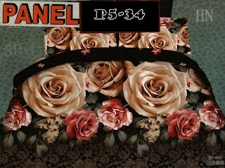 sprei 3D, sprei 3 dimensi murah, sprei murah