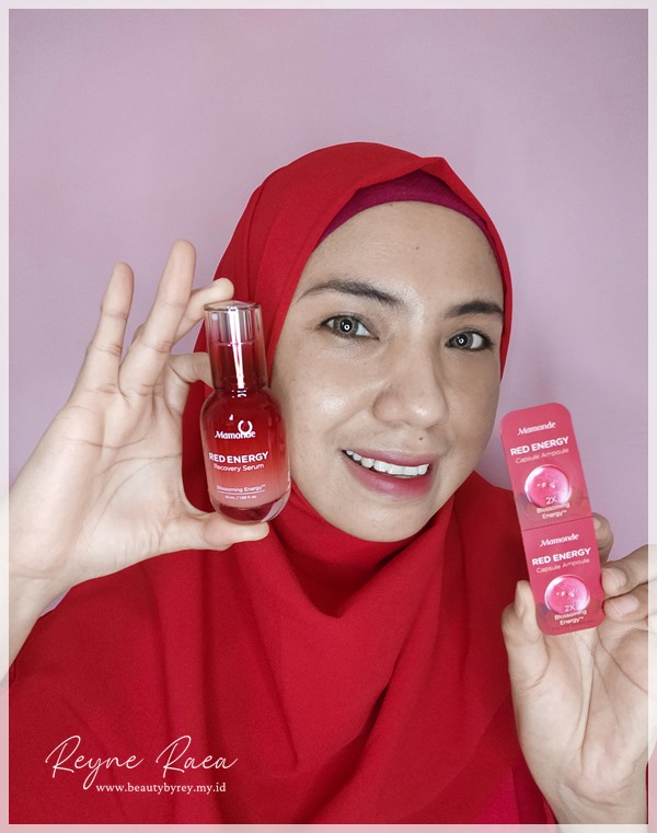 Review Mamonde Red Energy Recovery Serum and Ampoule