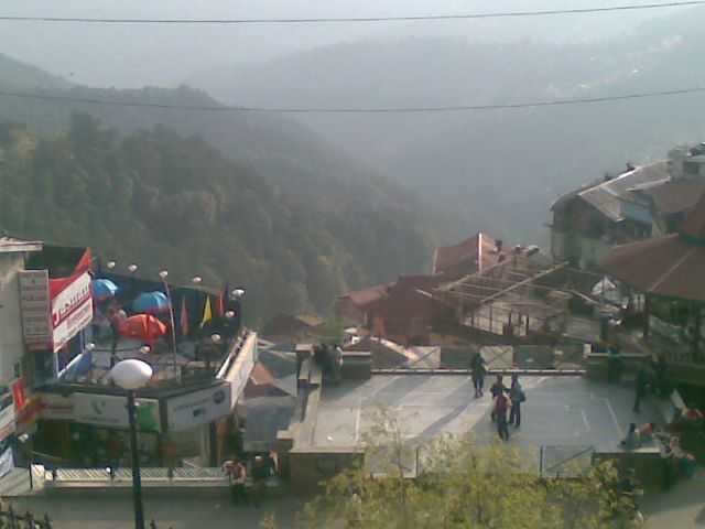 mountain view from mall road