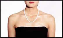 Princess Length Pearl Necklaces