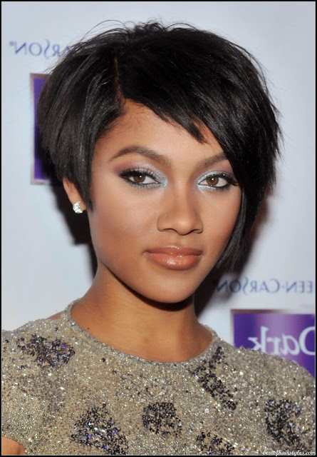 Lovely Short Black Natural Hairstyles