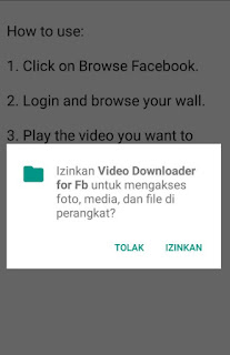 cara instal video dihalaman facebook