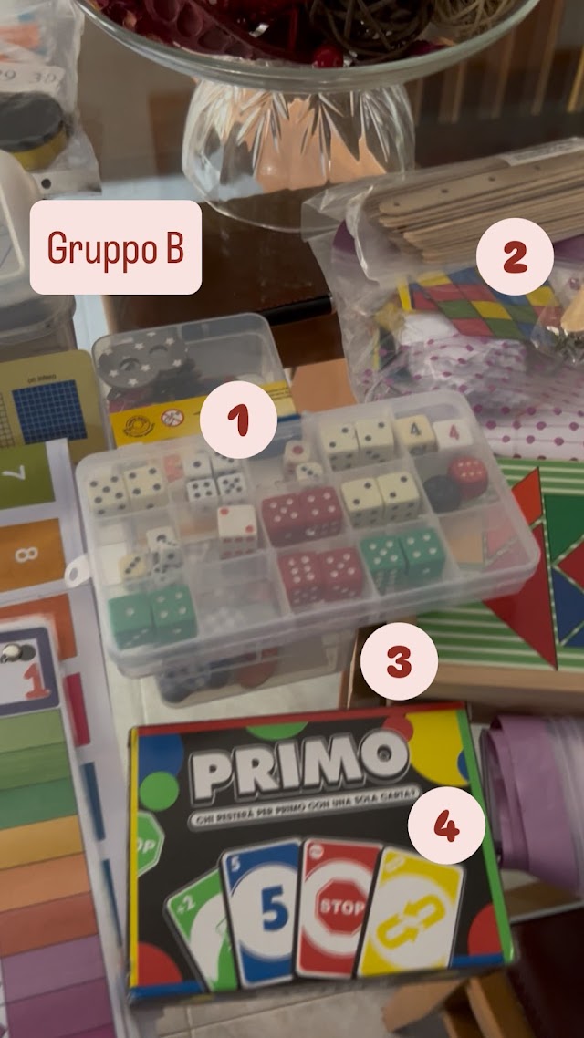 Materiali didattici per le attività matematiche, gruppo B