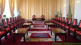 The vice president's reception room