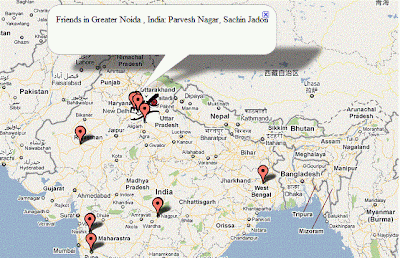 My Face book Map